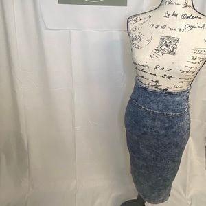 Vibrant M.I.U Acid Wash Skirt